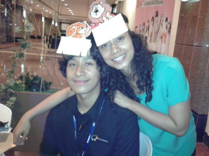 Ini Agam waktu gw rayain ulang tahunnya tahun lalu. Emang kita mirip ya? Masa sih?