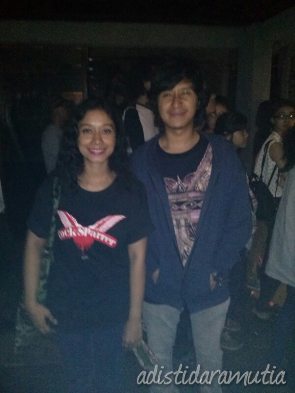 Gw senang banget bisa ketemu adik gw si Agam! Di rumah jarang ketemu, malah ketemunya di DKB