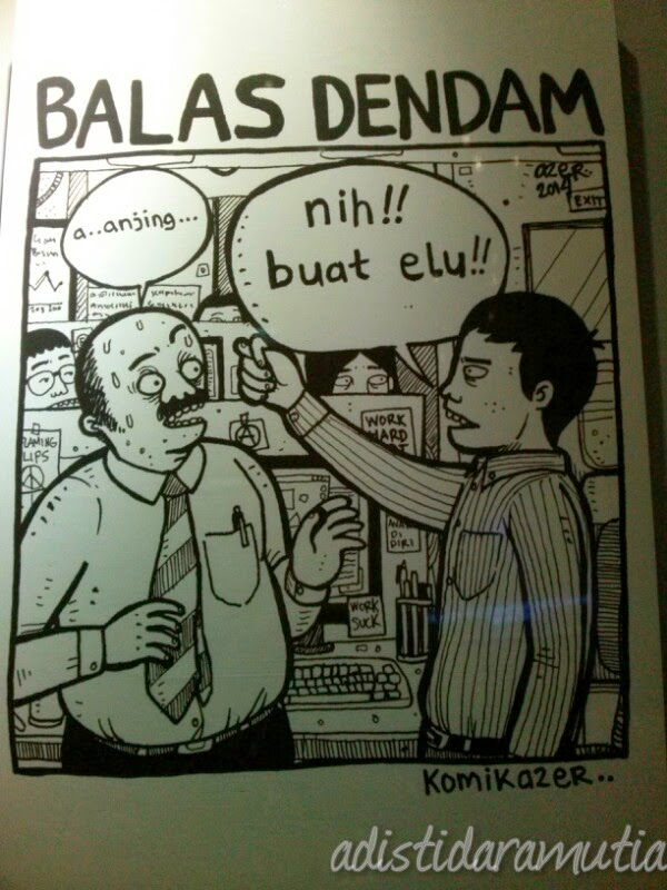 Ada masanya kita pengen melakukan ini, bukan? Komikazer karya Azer