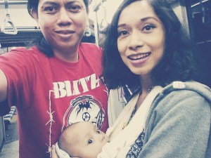 Si Punk Rock, gw, dan Kriby naik busway menuju KOta Tua